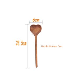 Acacia Mangium Heart-shaped Spoon