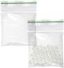 Pack 1000 Greenline Zipper Bags 6 x 9. Seal Top Polyethylene Bags 6x9; 2 Mil. Resealable Storage Bags for packing and storing. Biodegradable Plastic B