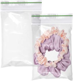 Pack 1000 Greenline Zipper Bags 5 x 7. Seal Top Polyethylene Bags 5x7; Thickness 2 Mil. Resealable Plastic Bags for Packing and Storing. Recyclable St