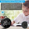 2.79in LED Digital Kitchen Timer Electronic Countdown Timer Dimmable Mutable Magnetic Clock for Classroom Library Office Cooking