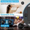 2.79in LED Digital Kitchen Timer Electronic Countdown Timer Dimmable Mutable Magnetic Clock for Classroom Library Office Cooking