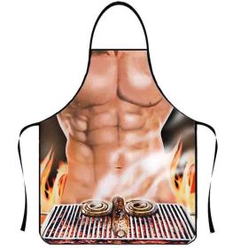 Party Creative Personalized Funny BBQ Catering Guest Apron (Option: 17 Models-80x60)